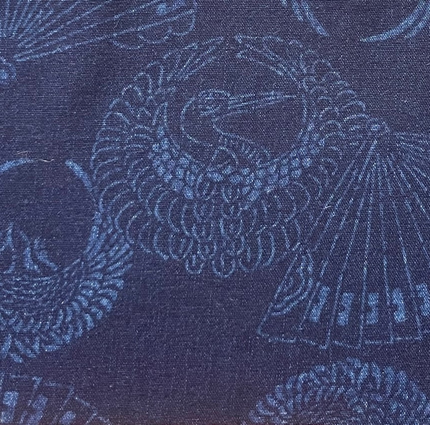 Japanese Tsutsugaki Indigos – Britex Fabrics