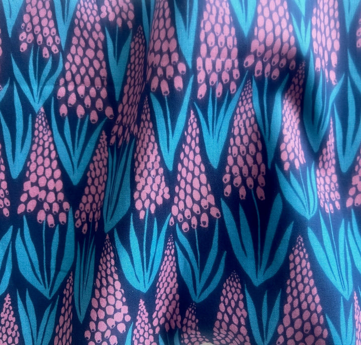 Lupins Bluebell Quilting Cotton (Made in Japan)