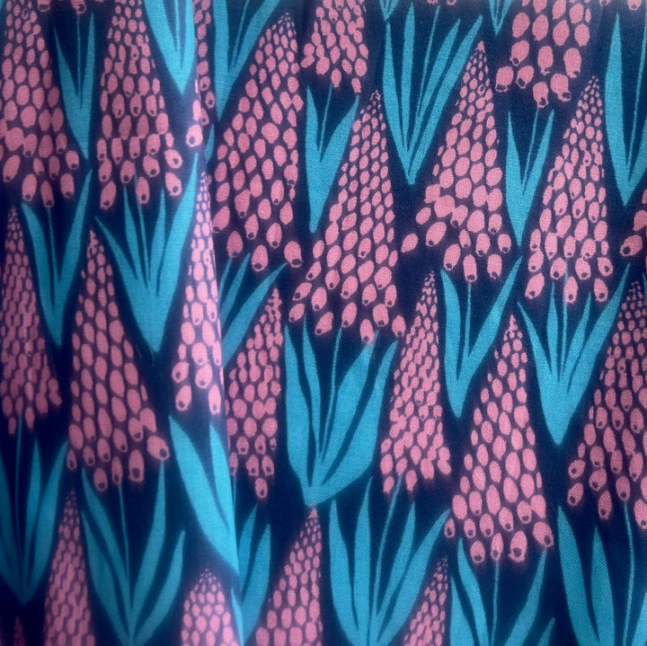 Lupins Bluebell Quilting Cotton (Made in Japan)