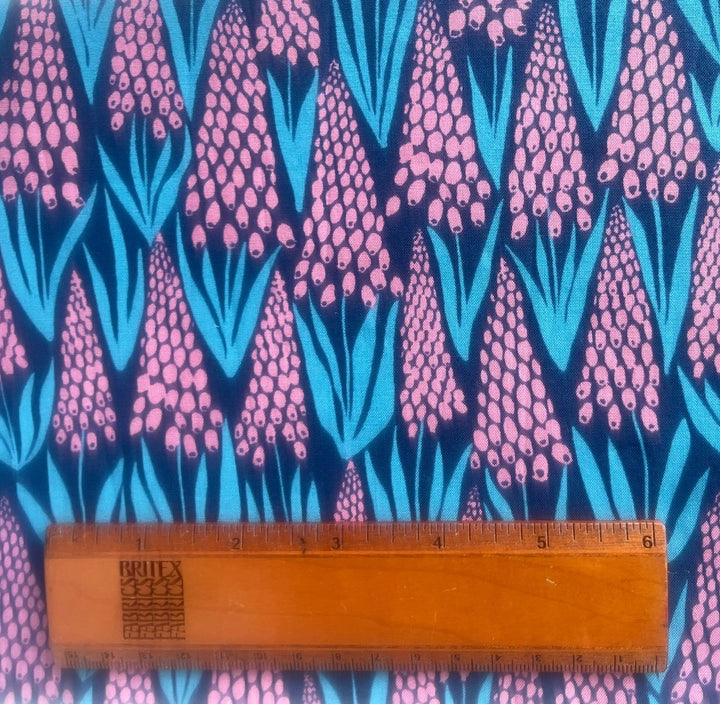 Lupins Bluebell Quilting Cotton (Made in Japan)