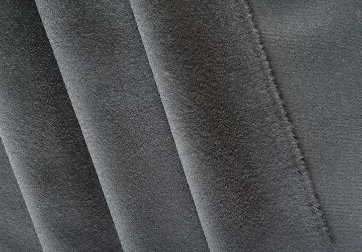 Piacenza Mid-Weight Granite Wool Melton Coating (Made in Italy)