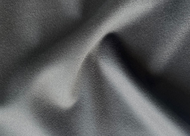 Piacenza Mid-Weight Granite Wool Melton Coating (Made in Italy)