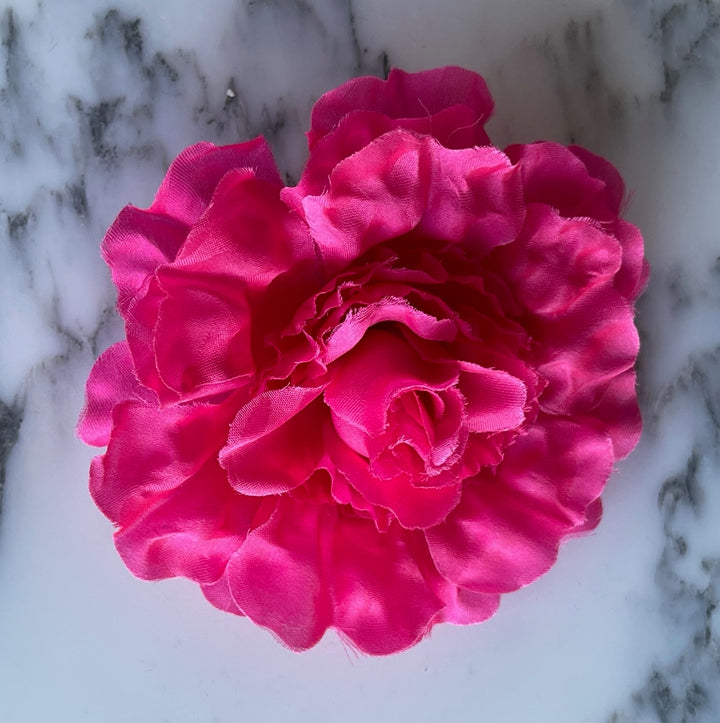 Glorious Hot Pink Peony Silk Flower (Made in USA)