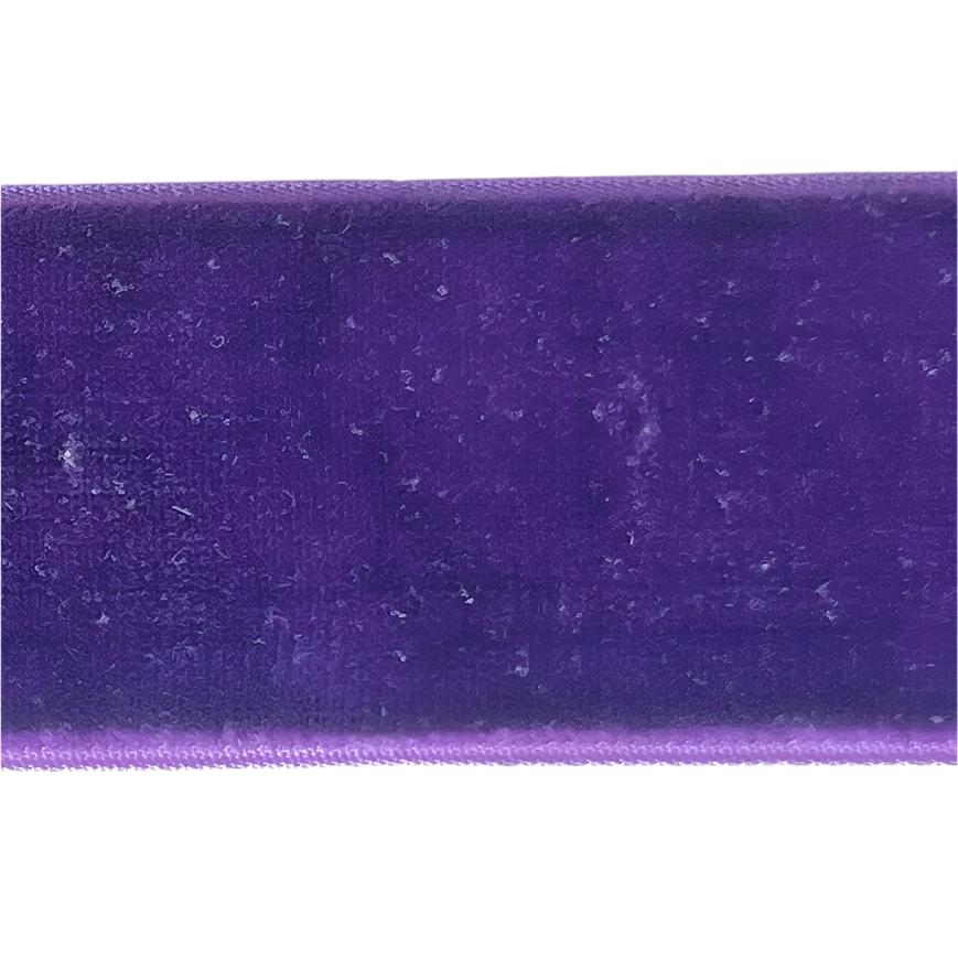 Boysenberry Nylon Velvet Ribbon (Made in Japan)