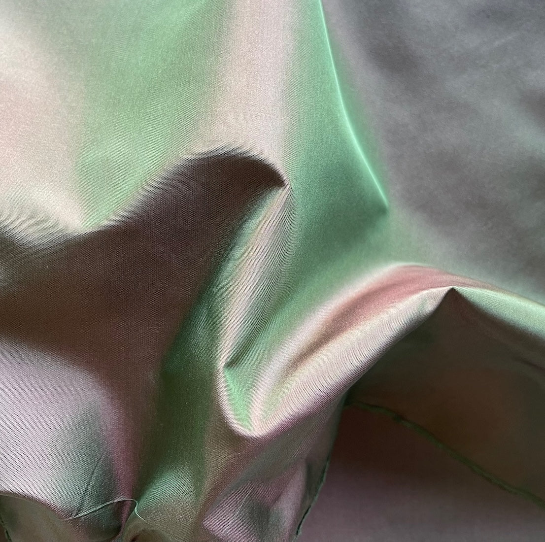 Grass Green Taffeta Silk Fabric main image 1