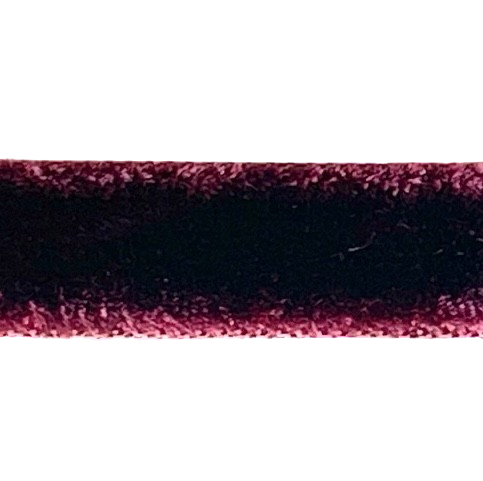 3/8" Crimson Nylon Velvet Ribbon (Made in Japan)