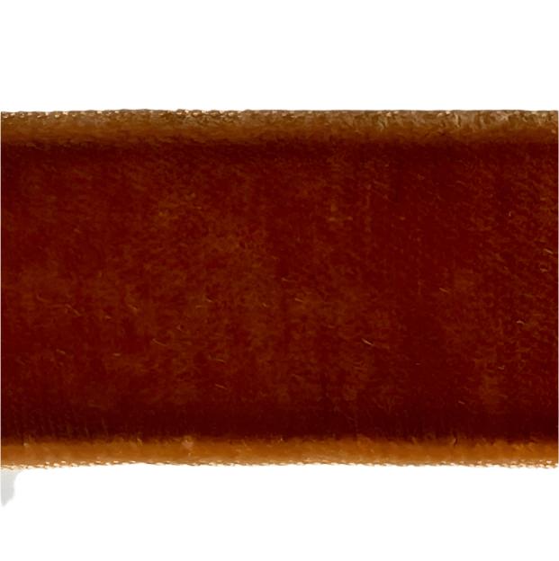 Palomino Nylon Velvet Ribbon (Made in Czechoslovakia)