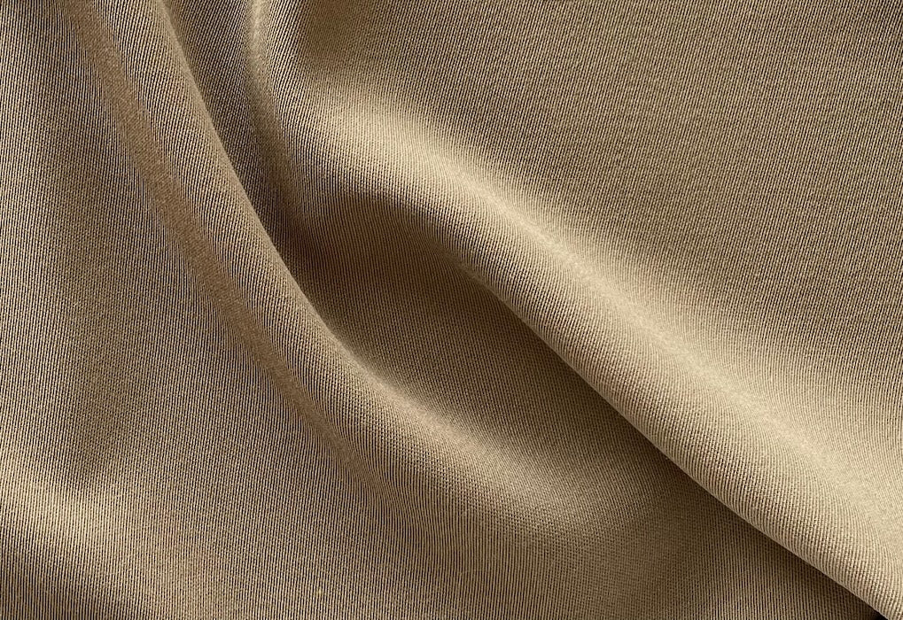Mid-Weight Cameled Khaki Wool Twill (Made in Italy)