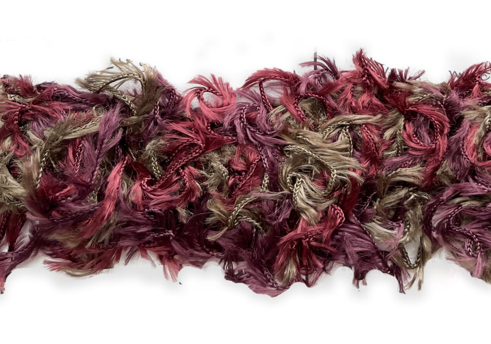 2" Plush October Berry Patch Trim (Made in USA)