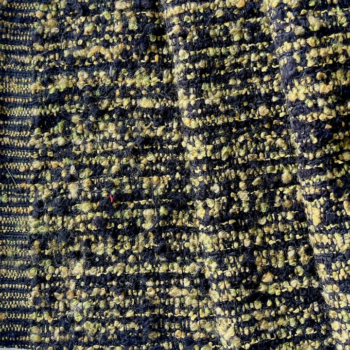 Malhia Kent Caramelized Sage Wool Blend Bouclé  (Made in France)