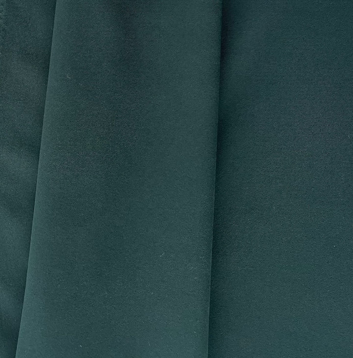 Mid-Weight Hunter Green Stretch Polyester (Made in Japan)