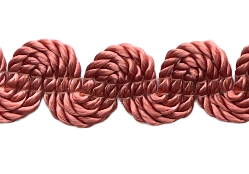 1/2" Salmon Waves Braided Trim (Made in USA)