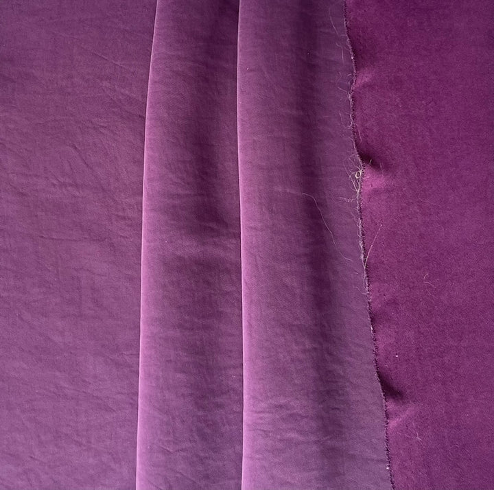 Mid-Weight Twilight Grape Stretch Polyester (Made in Japan)