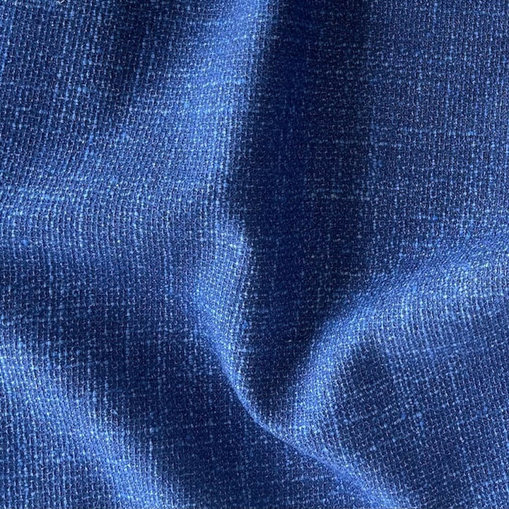 Loro Piana Indigo Virgin Wool & Silk Tweed Jacketing (Made in Italy)
