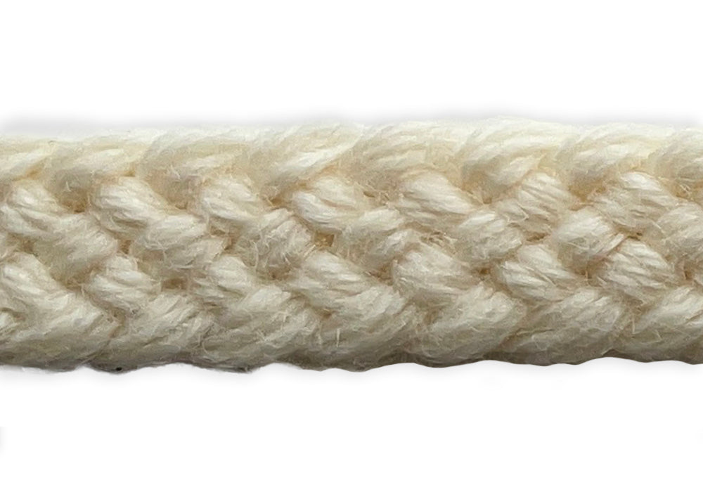 5/8" Eggshell Wool Braided Trim (Made in France)