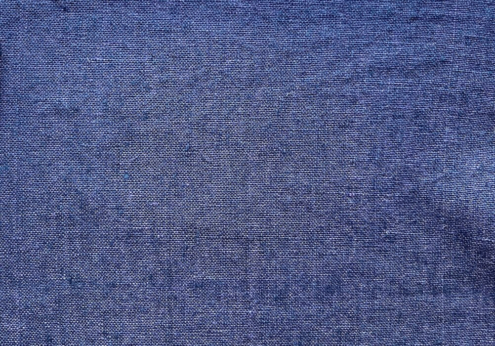 Mid-Weight Lilac Blues Cross-Dyed Linen