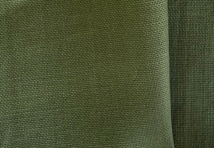 Mid-Weight Scrumptious Broccoli Green Linen (Made in Belgium)