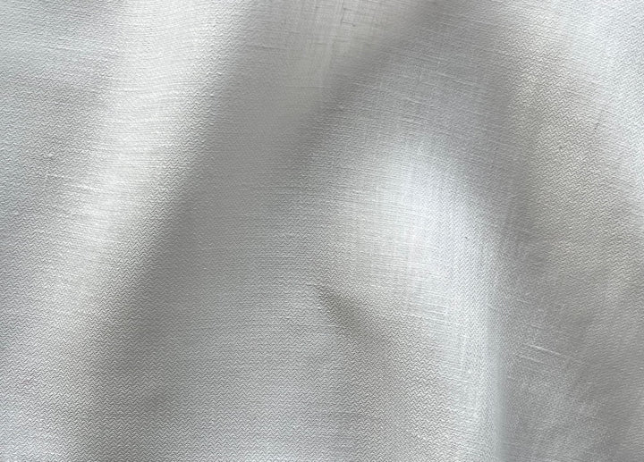 Semi-Sheer Cool Alabaster Linen (Made in Ireland)