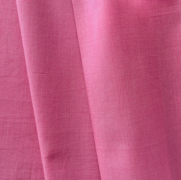 Strawberry Parfait Pima Cotton Shirting (Made in Italy)