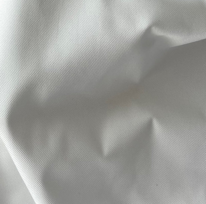 Solbiati Mid-Weight Porcelain Cotton Mock Pique (Made in Italy)