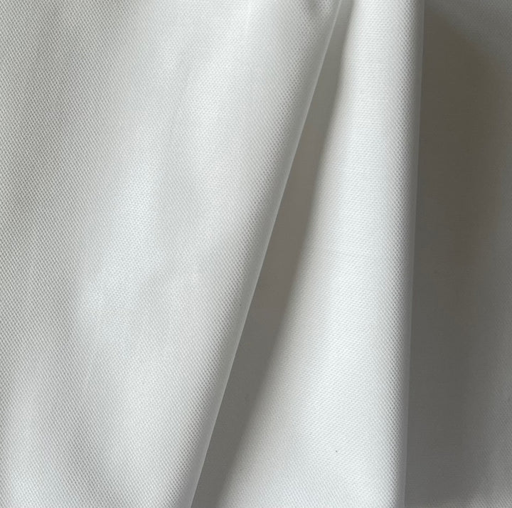 Solbiati Mid-Weight Porcelain Cotton Mock Pique (Made in Italy)