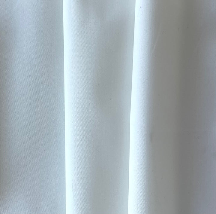 Solbiati Marshmallow Fluff 2-Ply Cotton Poplin (Made in Italy)