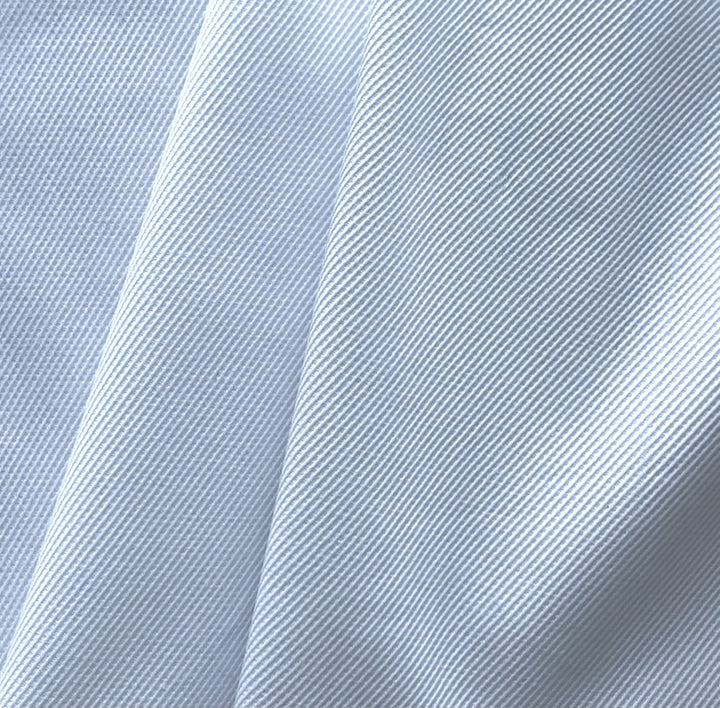 Solbiati Mid-Weight Bright White Stretch Cotton Twill (Made in Italy)