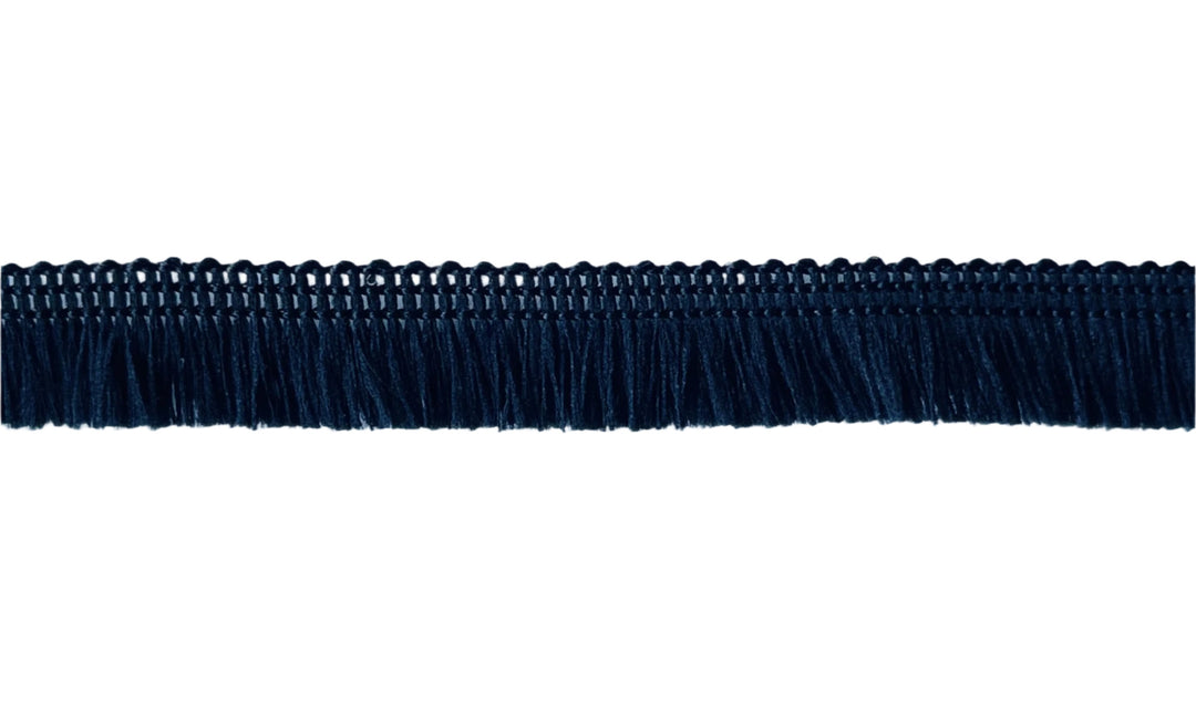 1/2" Obsidion Fringed Piping Trim (Made in France)