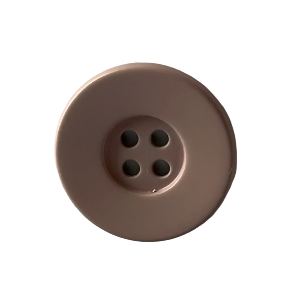 Blushing Penny 4-Hole Metal Button (Made in Italy)