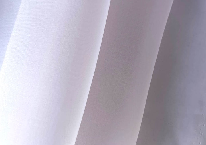 High-End Sheer Delicate Hint of Blush Silk Organza (Made in Italy)