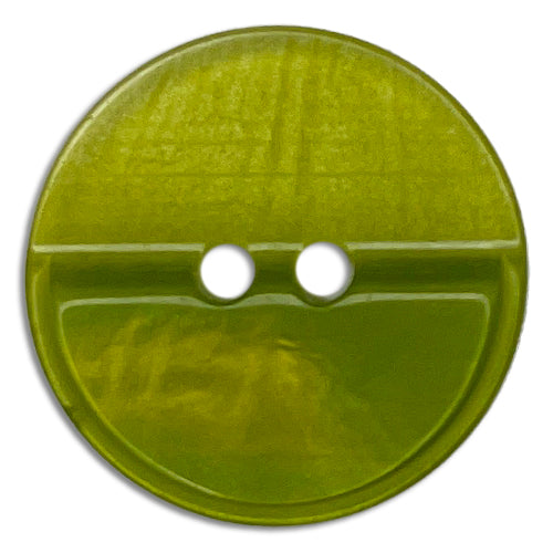 Springtime New Grass 2-Hole Plastic Button (Made in Switzerland)