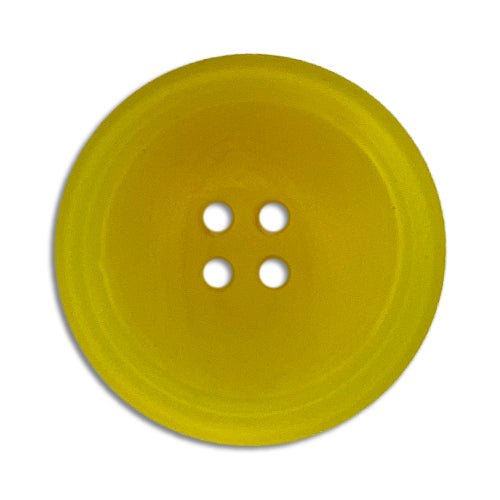 Lemonade 4-Hole Plastic Button (Made in Italy)