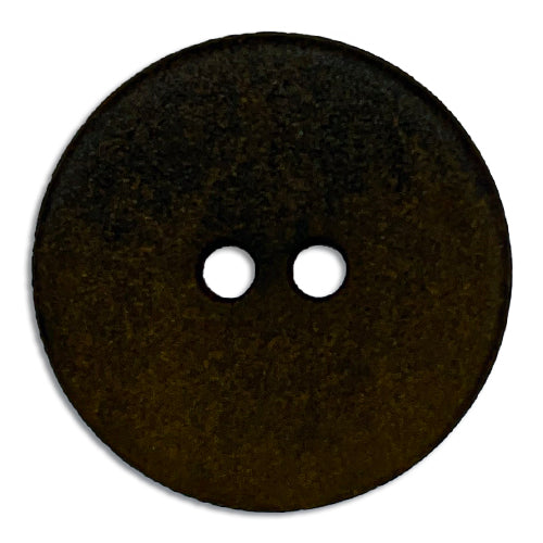Tailored Espresso 2-Hole Plastic Button (Made in Switzerland)