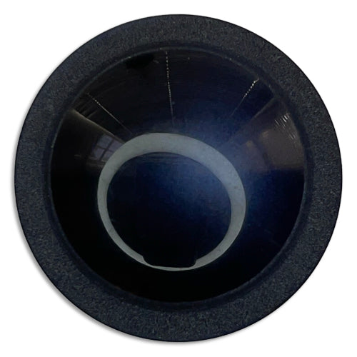Indigo Domed Plastic Button (Made in Italy)