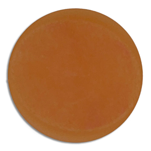 Hazy Peach Melba Plastic Button (Made in Italy)