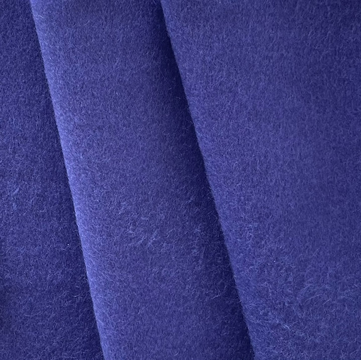 Loro Piana Mid-Weight Gorgeous Ultra Violet Alpaca & Virgin Wool Coating (Made in Italy)