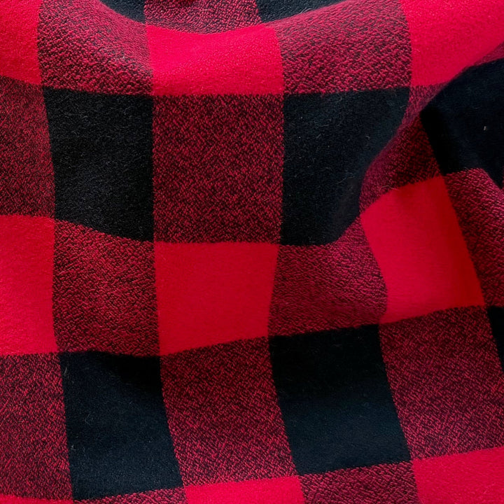 Lumberjack Plaid Cotton Flannel Shirting (Made in Korea)