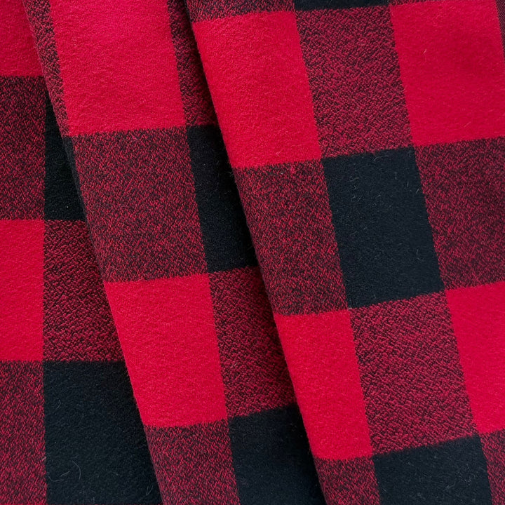 Lumberjack Plaid Cotton Flannel Shirting (Made in Korea)