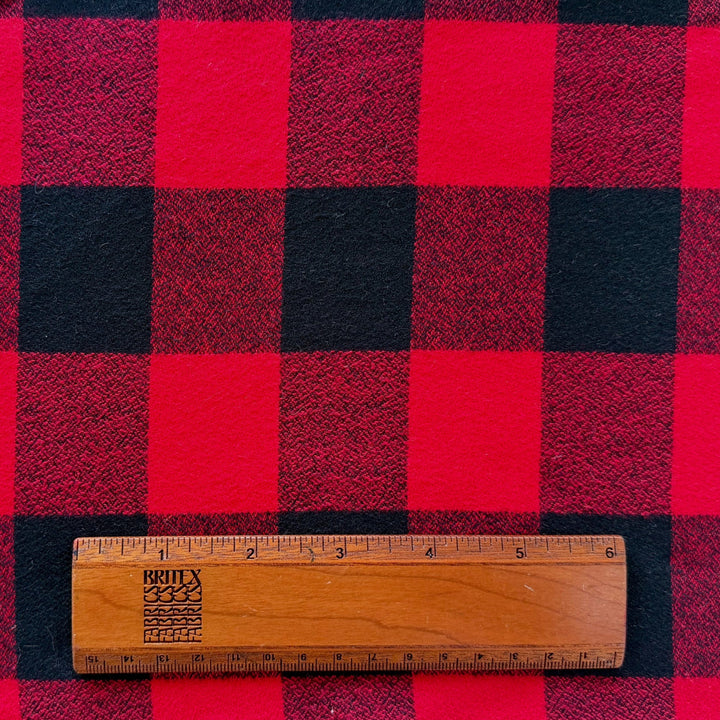 Lumberjack Plaid Cotton Flannel Shirting (Made in Korea)