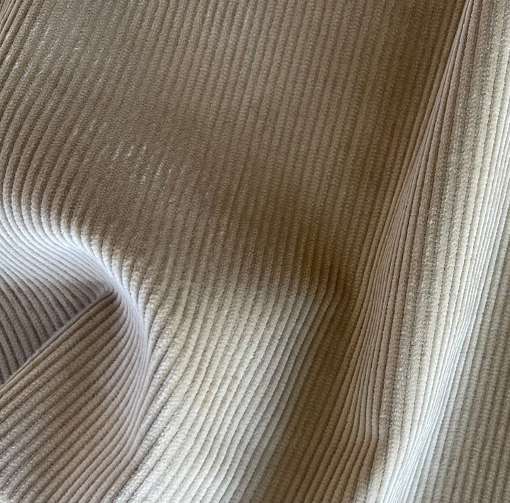 Zegna Bungalow Beige Mid-Wale Cotton Corduroy (Made in Italy)