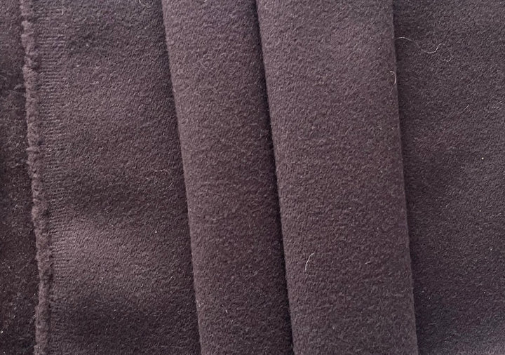 Plush Milk Chocolate Wool & Cashmere Coating (Made in Italy)