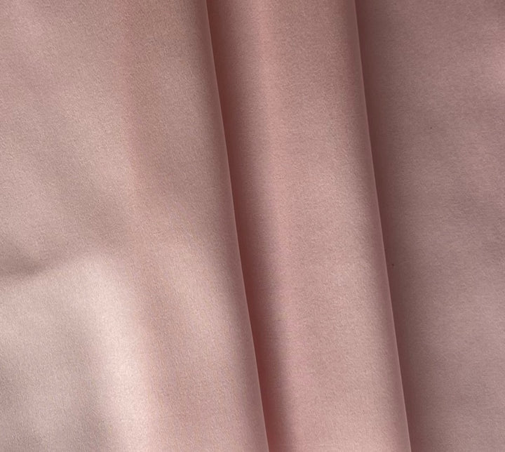 Blossom Blush Gleaming Stretch Silk Satin Charmeuse (Made in Italy)