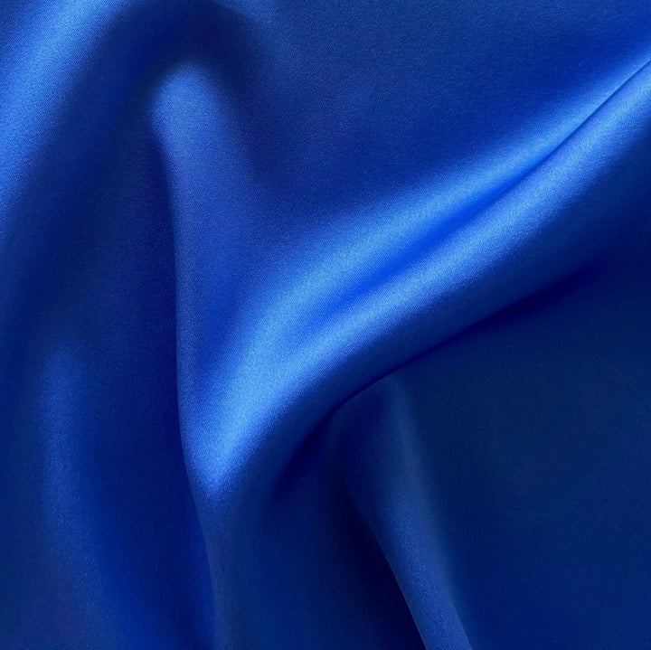 Bearded Iris Stretch Silk Satin Charmeuse (Made in Italy)