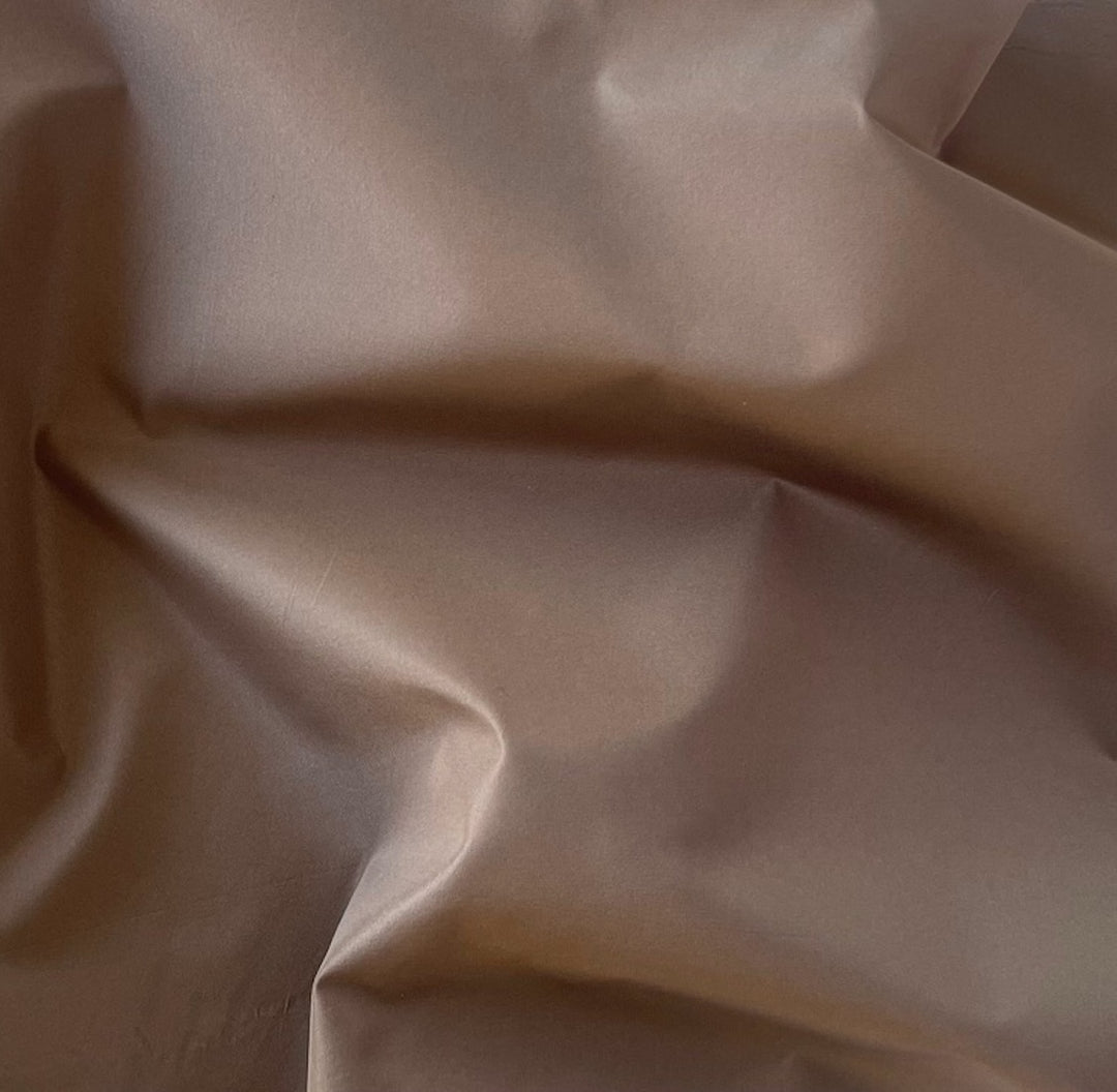 Loro Piana Acorn Silk Blend Taffeta (Made in Italy)