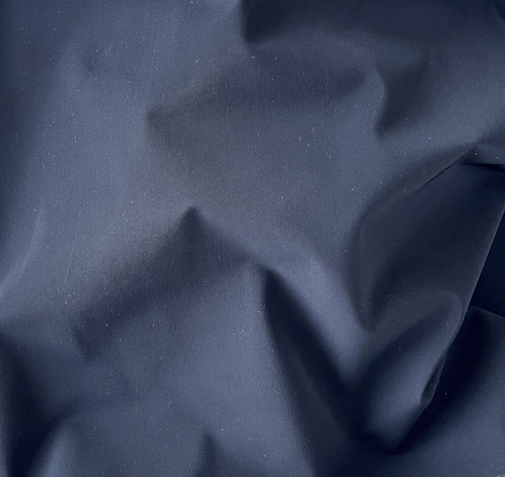 Herno Waterproof Jet Black Stretch Polyester Taffeta (Made in Italy)