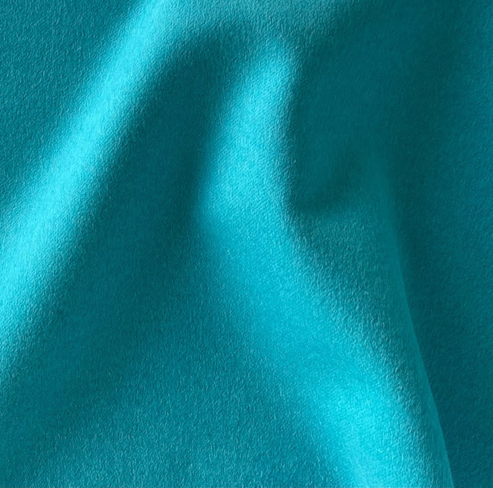 Underwater Deep Turquoise Cashmere Coating (Made in Italy)