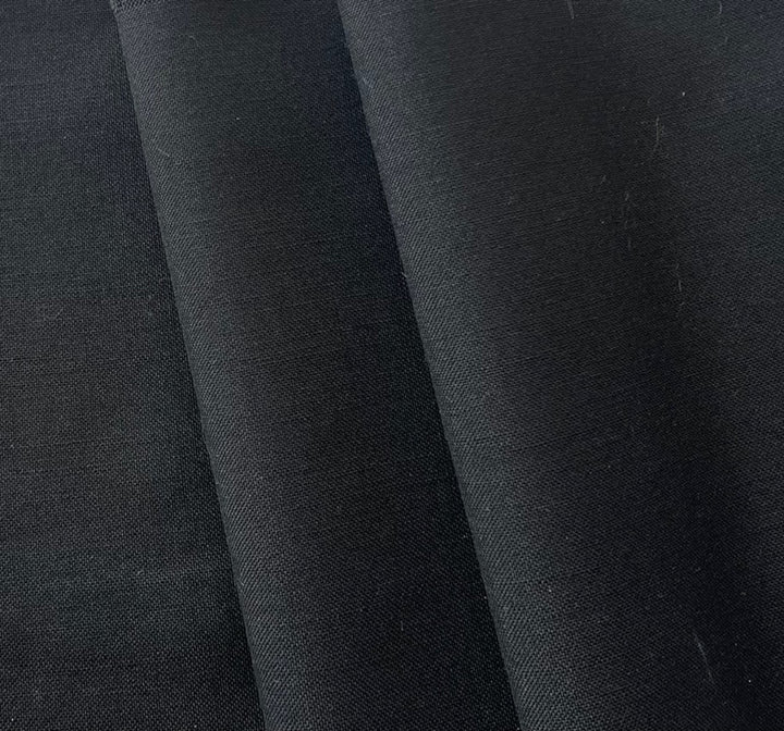 Dormeuil Off-Black Selvedged Tonik Wool & Mohair Suiting (Made in England)