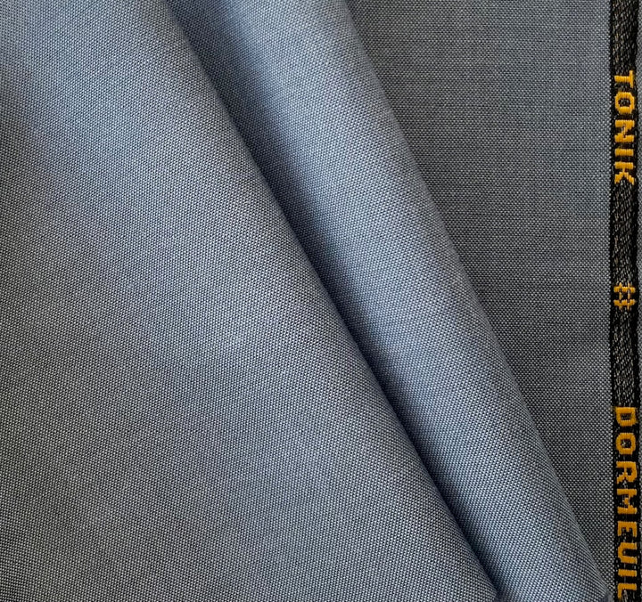 Dormeuil Dove Grey Selvedged Tonik Wool & Mohair Suiting (Made in England)