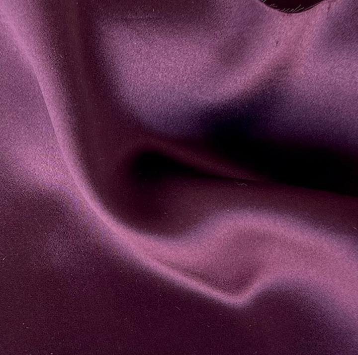 Heavier Beaujolais 4-Ply 40mm Silk Crepe Back Satin (Made in Korea)