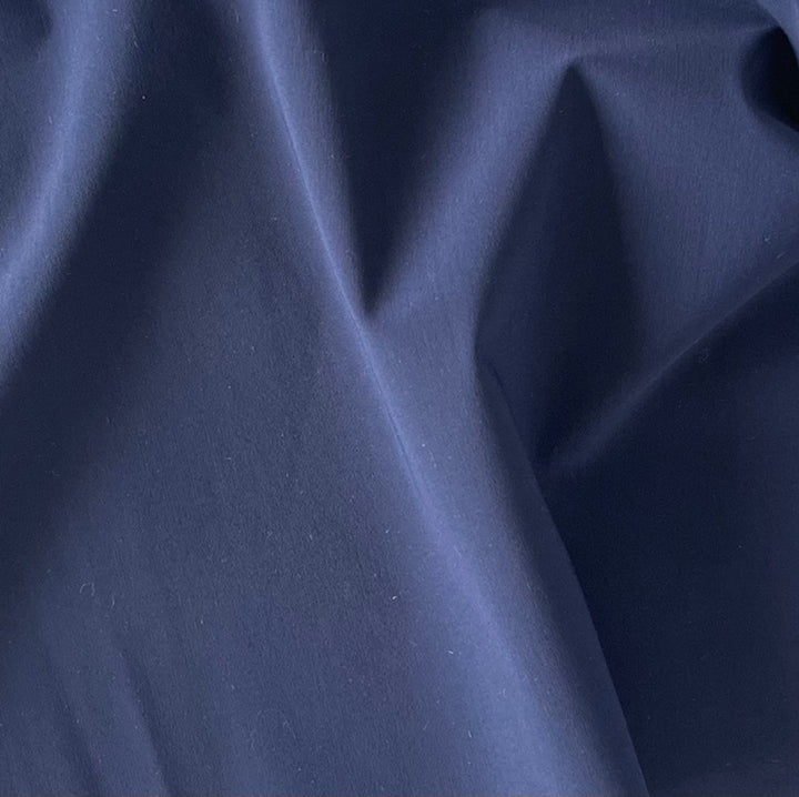 Navy Blue Nylon Swimsuit Knit (Made in. USA)